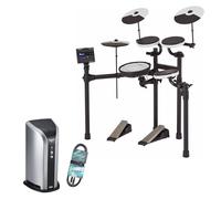 Roland TD-02KV - Batería electrónica con monitor de batería PM-03 y cable estéreo keepdrum GC075