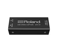 Capturadora de vídeo USB Roland UVC-01 | Grabaciones y livestreams impecables con Plug-and-Play | Codificador de vídeo de HDMI a USB 3.0 | HD 1080p sin compresión a 60 FPS
