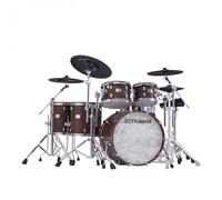 Roland VAD716 V-Drums Acoustic Design Drum Kit Satin Walnut
