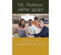 Role of AI sustainable finance