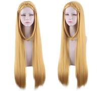 Role Play Wig For Anime Zelda Elizabeth Smith Princess Zelda Long Heat Resistant Hair Cosplay Wigs