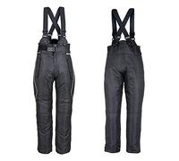 Roleff Pantalón de Motorista para Niños Racewear, Negro, S/128
