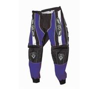 Roleff Racewear 8626 Pantalón Motocross, Tamaño XXL, Azul/Negro