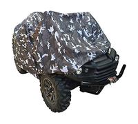 Rolektro Funda para Quad ATV - 250x125x85cm Cubierta Protectora de Lluvia - Refugio para Vehículos Exterior - Tela Oxford 210D - Protección Camuflaje