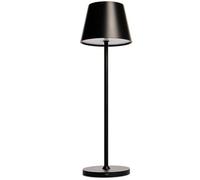 ROLF KERN - Lámpara de mesa LED | CLUB 38 cm | Lámpara de mesa con batería recargable sin cable, regulable al tacto, IP54 adecuada para interior y exterior, luz cálida de 2700 K, con cable de carga
