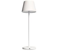 ROLF KERN - Lámpara de mesa LED | CLUB 38 cm | Lámpara de mesa con batería recargable sin cable, regulable al tacto, IP54 adecuada para interior y exterior, luz cálida de 2700 K, con cable de carga