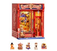 Rolife Book Nook Kit Casas Miniaturas Puzzle Madera | DIY Miniature House para Montar Decoracion Hogar Libro Maquetas Madera para Construir Regalo Creativo