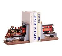 Rolife Book Nook para Adultos Tren del Siglo Kit Diorama Decoración de Estantería Regalo de Cumpleaños para Niños y Adultos