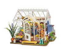 Rolife Casa de Muñecas Casa en Miniatura con Accesorios Hecha a Mano Kits Modelo para Adultos para Construir Juguetes Navidad Regalos de Cumpleaños para Mujeres (Dreamy Garden)