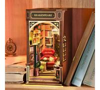 Rolife Librería Kits Book Nook,Shakespeare Diorama Booknook,Regalo De Escritorio para Profesores(TGB07)