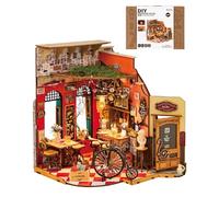Rolife Maquetas -DIY Miniature House Diorama Cheers Bar, Casas Miniaturas para Montar Puzzle 3D Madera Book Nook para Adultos Adolescentes
