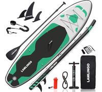 rolimate 320×82×16cm Máx. 200 KG Tabla Paddle Surf Hinchable de Remo Inflable de pie, con Todos los Accesorios de Sup Adecuado para Todos los Niveles, Bombas Doble acción (Verde Menta, 320 cm)