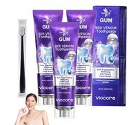 Rolimey Viocore Bee Venom Dental Treatment Toothpaste, Advanced Teeth Whitening - Fresh Breath Toothpaste, Gum Care & Daily Oral Cleanse (3PCS)