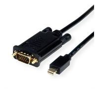 Roline 04/11/5975 1 m mini displayport vga (d-sub) negro