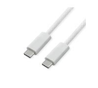 Roline 11.02.8340 cable usb usb4 gen 3x2 1 m usb c blanco