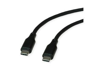Roline 11.02.9120 cable usb usb 2.0 1 m usb c negro