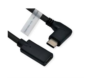 Roline 11.04.5496-10 cable usb 2 m usb tipo c negro
