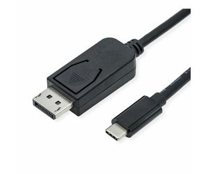 Roline 11.04.5835 adaptador de cable de vídeo 1 m displayport usb tip
