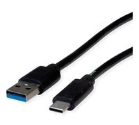 ROLINE RM Cable USB 3.2 Gen 1, A-C, ST/ST, Negro, 1 m