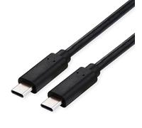 Roline 11029091 cable usb usb4 gen 3x2 0,5 m usb c negro