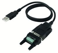 Roline 12.02.1174 cable de serie negro usb tipo a rs-422/rs-485
