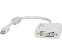 Roline 4K Mini Adaptador DisplayPort-DVI, Mini DP ST - DVI BU