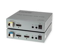 ROLINE Extensión KVM por Fibra óptica, USB+HDMI 4K60, 20km