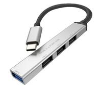 ROLINE Hub USB 3.2 Gen 1, 4X, Cable con Conector Tipo C