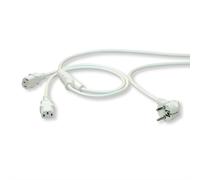 Roline 19.08.1023 cable de transmisión blanco 2 m cee7/7 iec c13