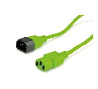 Roline 19081523 verde 1,8 m c14 acoplador c13 acoplador