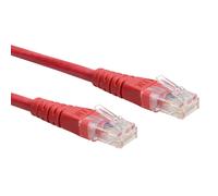 Roline 21.15.1521 cable de red rojo 0,5 m cat6 u/utp (utp)