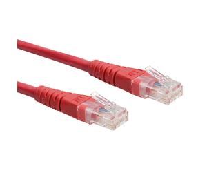 Roline 21.15.1521 cable de red rojo 0,5 m cat6 u/utp (utp)