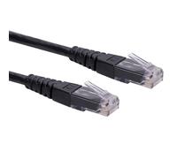 Roline 21.15.1555 cable de red negro 3 m cat6 u/utp (utp)