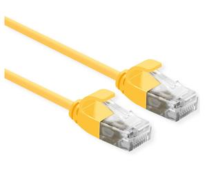 Roline 21.15.3923 cable de red amarillo 1 m cat6a u/utp (utp)