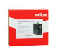 Roline 21131155 - conmutador industrial (5 puertos rj-45, no administr