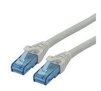 ROLINE 21152701 - Cable de red (1 m, Cat6a, U/UTP (UTP), RJ-45, RJ-45, Gris)