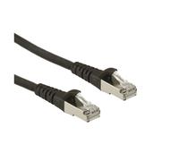 Roline 21152858 15m Cat6a S/FTP (S-STP) Negro - Cable de Red (15 m, Cat6a, RJ-45, RJ-45, Macho/Macho, S/FTP (S-STP))