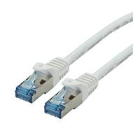 ROLINE 21152868 15m Cat6a S/FTP (S-STP) Color blanco - Cable de red (15 m, Cat6a, RJ-45, RJ-45, Macho/Macho, S/FTP (S-STP))