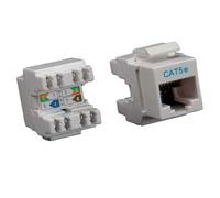 Roline 26.11.0343 conector rj45 hembra/krone cat.5e para patchpanel y
