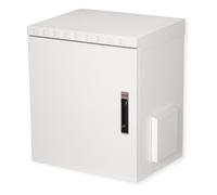 ROLINE 26.21.0086 Bastidor de Pared 12U Gris IP55 19 Pulgadas - Armario Rack Gabinete de Pared Exterior, 600x450x713 mm, 37 kg