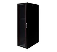 ROLINE 26.21.0209 Bastidor de Red 19 Pulgadas 42U, 600x1000 mm (Ancho x Profundo), Puerta de Cristal Negro, Capacidad 600 kg, Incluye Rieles y Patas Ajustables