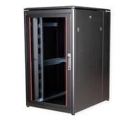 ROLINE 26.21.0223 Rack o Bastidor de Red 19 Pulgadas 26U, 800x1000 mm (BxT), Vidrio Negro, Capacidad 600 kg, IP20