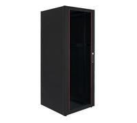 ROLINE 26.21.0235 Bastidor de Red 42U 19 Pulgadas, 800x800 mm BxT, Puertas de Cristal Negras, 600 kg Capacidad