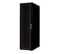 ROLINE 26.21.0236 Rack de Red 19 Pulgadas 47U, 600x1000 mm, 600 kg, Puertas de Cristal Negras, Bastidor Independiente IP20