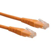 ROLINE 2m Cat6 UTP - Cable de red, Cat6, U/UTP (UTP), RJ-45, RJ-45, Naranja, 2m