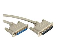 Roline 6m rs232 cable de serie gris 25-pin d-sub rs232