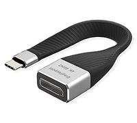 ROLINE Adaptador de Pantalla USB Tipo C - DP, ST/BU, 0,13 m