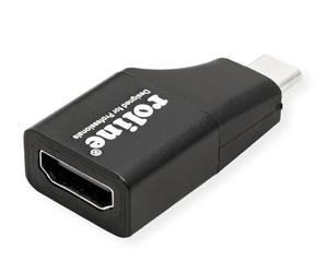 ROLINE Adaptador de Pantalla USB Tipo C - HDMI 4K