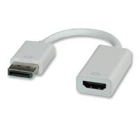 ROLINE ADATTATORE DP-HDMI M/F HQ con CAVO Marca