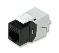 ROLINE Base RJ45 Cat6 UTP, No blindada, Negro